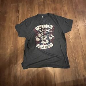 Men's Black USA T-Shirt